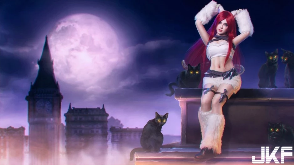 Cosplay Katarina Game Liên Minh Huyền Thoại LOL